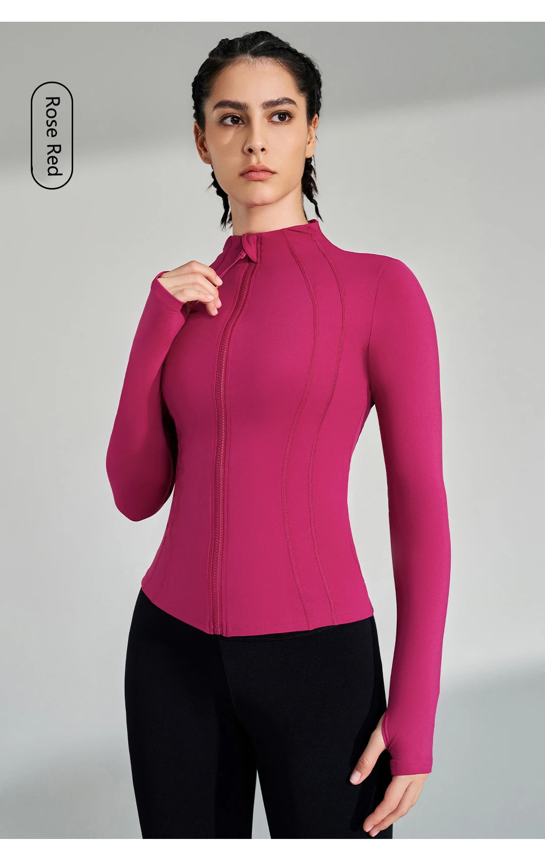 Women’s Full-Zip Yoga Jacket