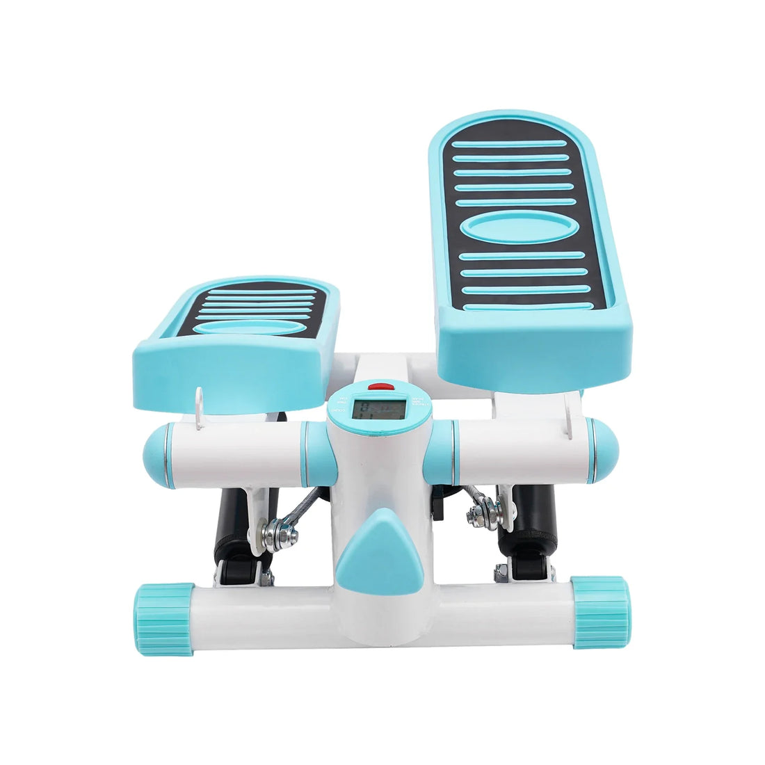 Portable Mini Fitness Stepper – with Resistance Bands (Blue)