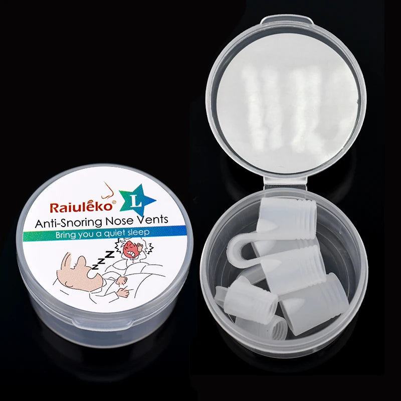 3/4PCS Anti-Snoring Nose Vents – Comfortable Nasal Dilator Set