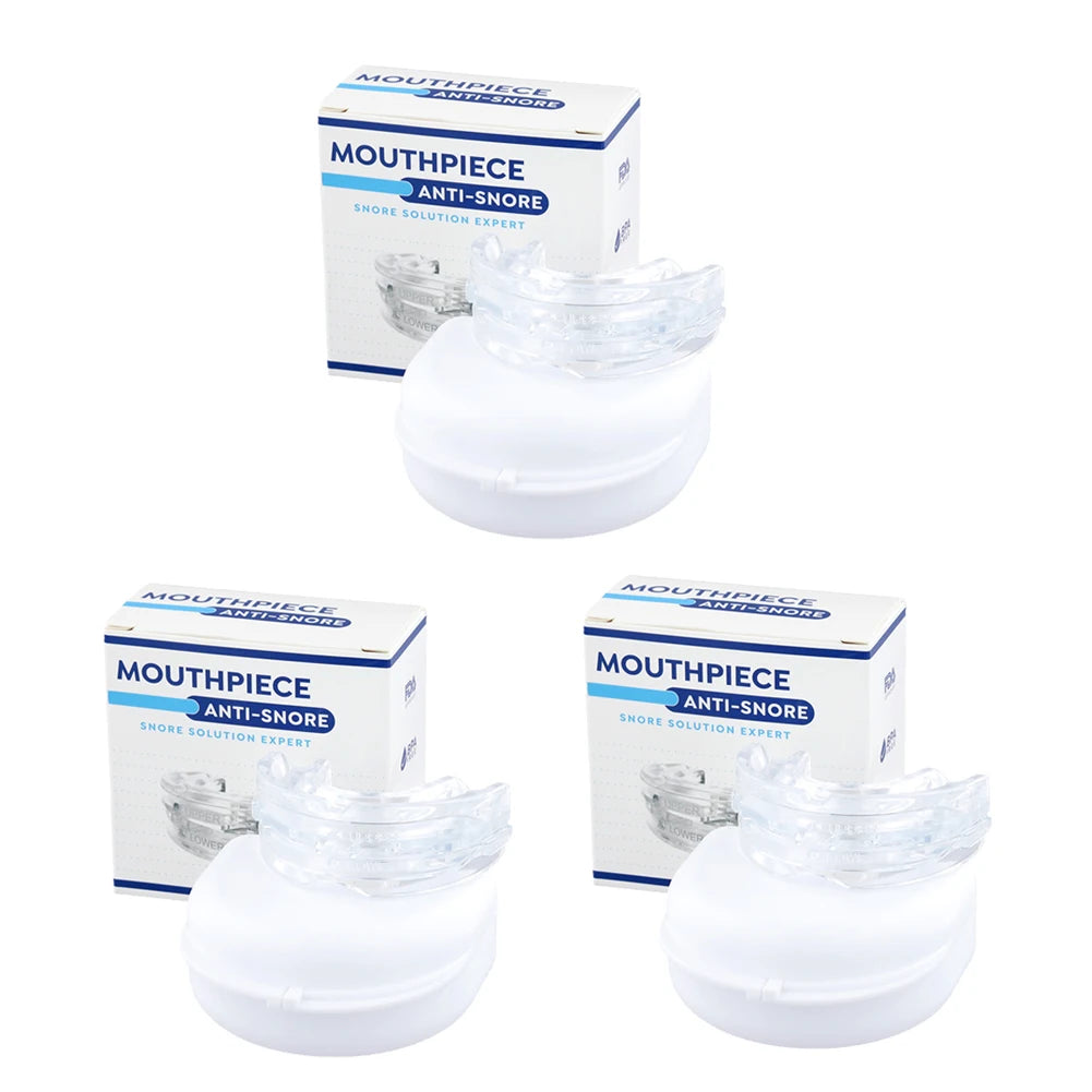 Anti-Snore & Bruxism Mouth Guard with Case