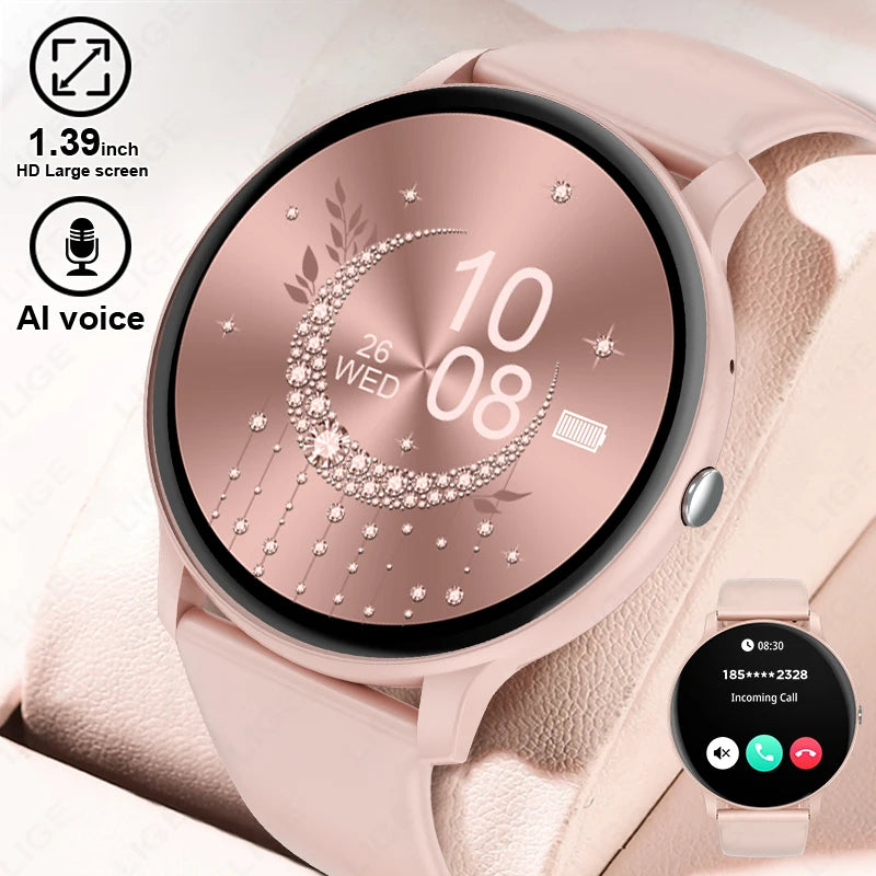 2025 Bluetooth Smartwatch – Fitness & Health Tracker for Men/Women