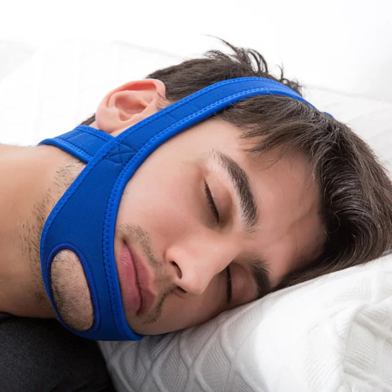 Adjustable Anti-Snore Chin Strap