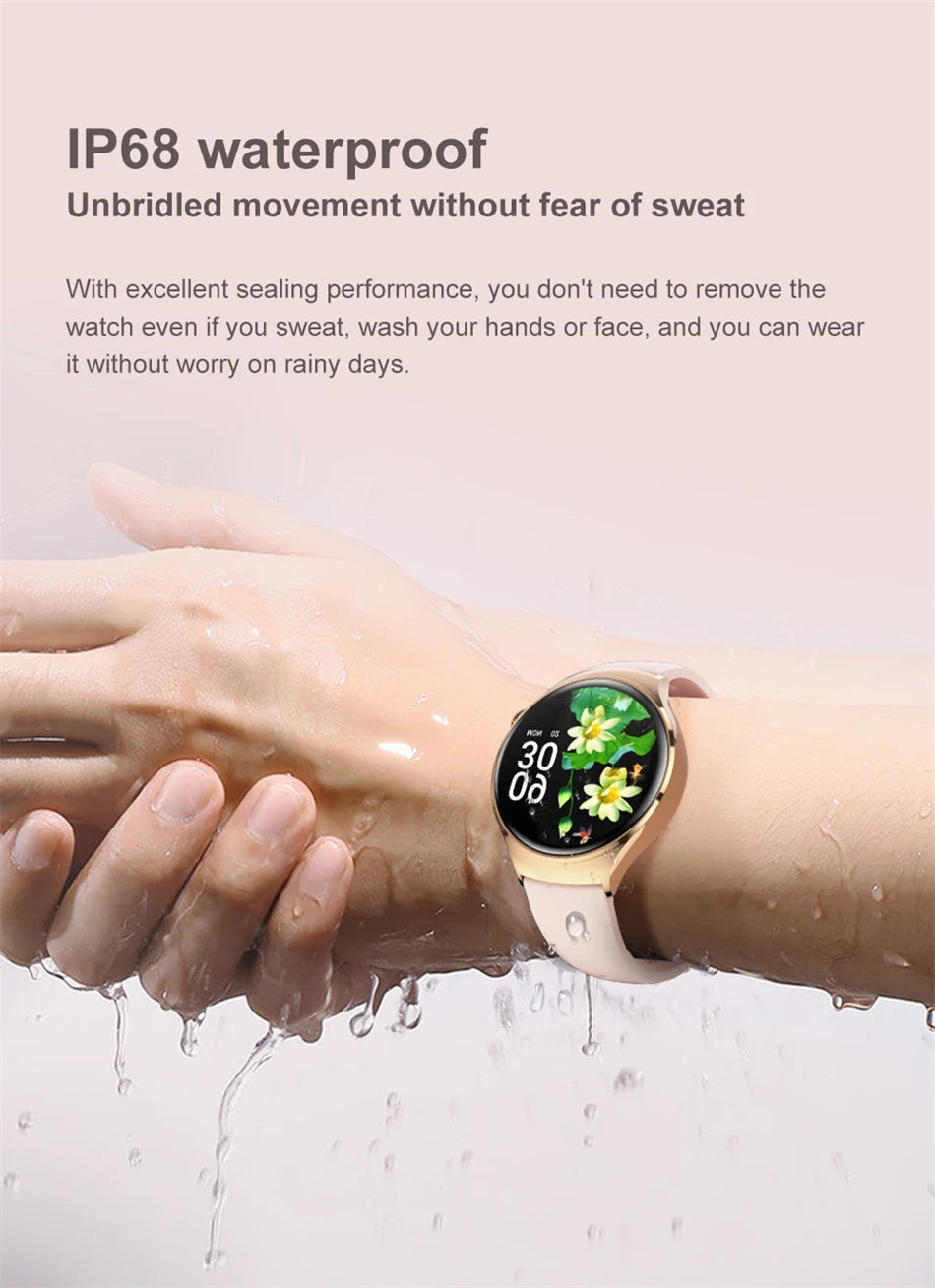 2025 Women’s Smartwatch – GPS, NFC, Bluetooth Call & Health Tracker