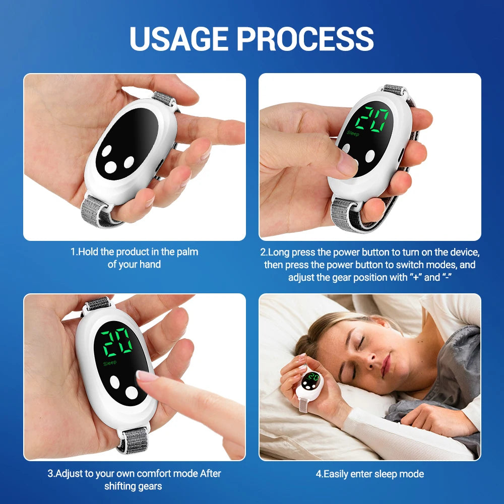20-Level EMS Sleep Aid Device – Microcurrent Hypnosis Tool