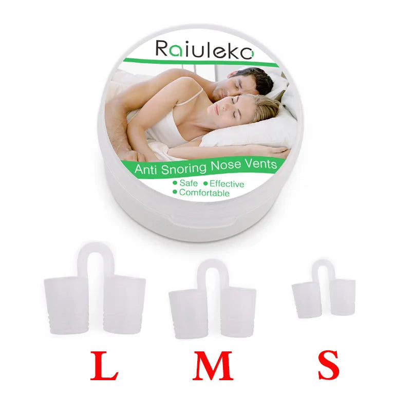3/4PCS Anti-Snoring Nose Vents – Comfortable Nasal Dilator Set
