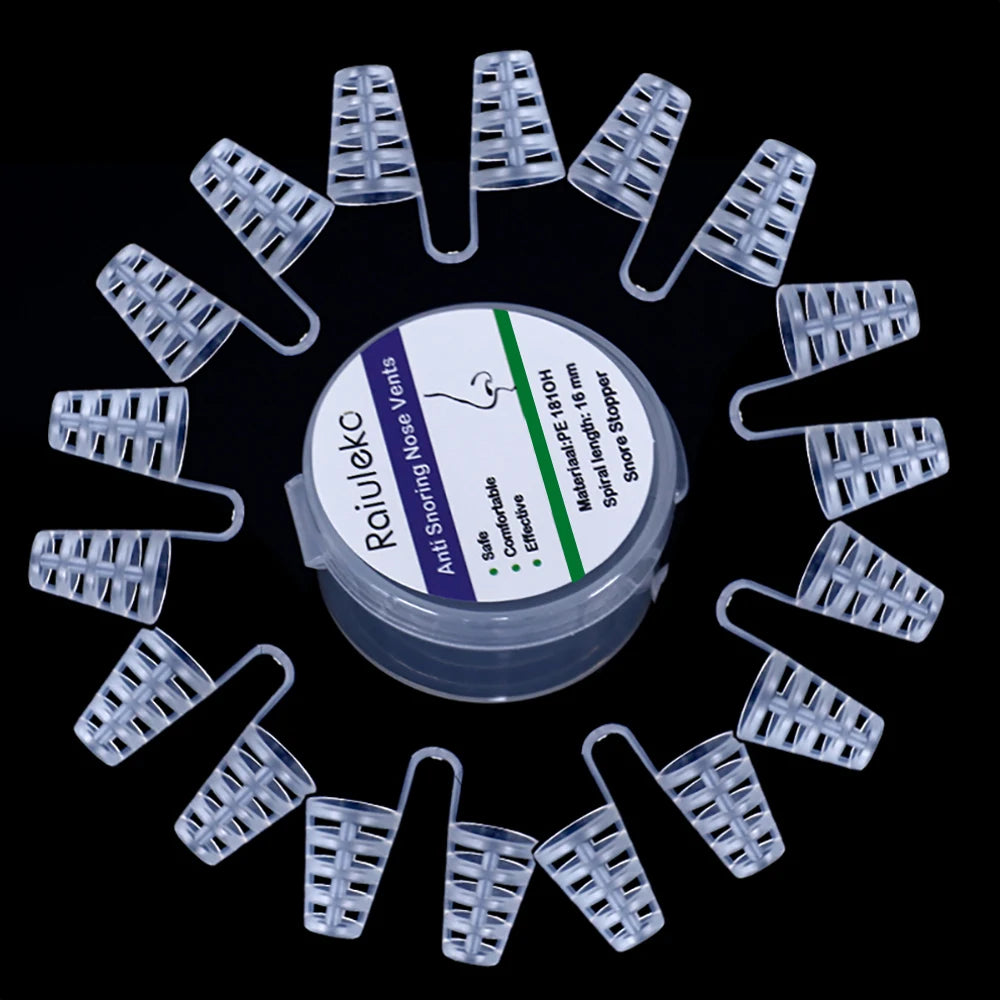 Anti-Snoring Nose Vents Set – Nasal Dilators for Better Sleep