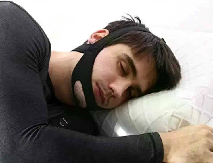 Adjustable Anti-Snore Chin Strap