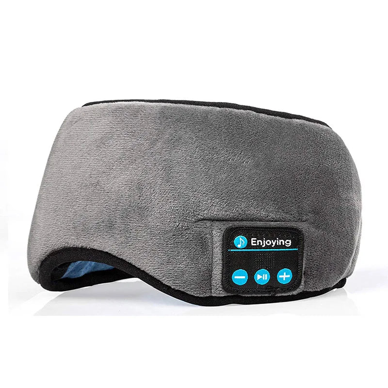 Bluetooth Sleep Headphones Eye Mask – Music Headband for Travel & Yoga