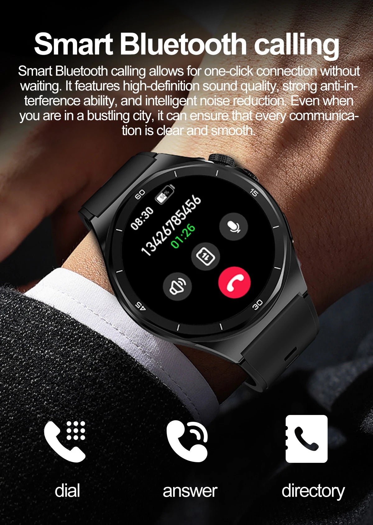 Huawei Sports Smartwatch – Bluetooth Call & Health Tracker