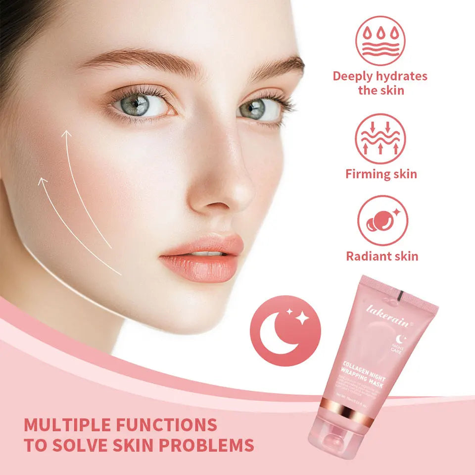 Collagen Face Mask & Jelly Cream Set – Firming & Hydrating Skincare