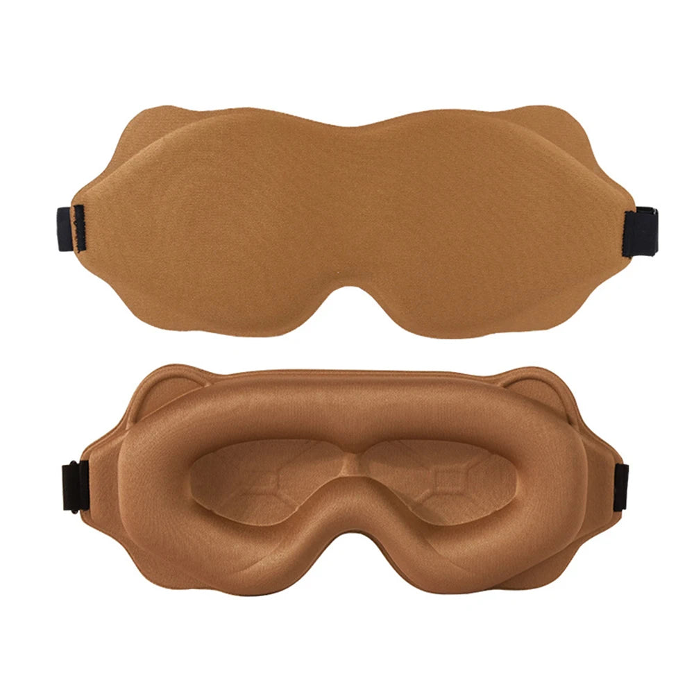 3D Contoured Sleep Mask – Light-Blocking Eye Mask