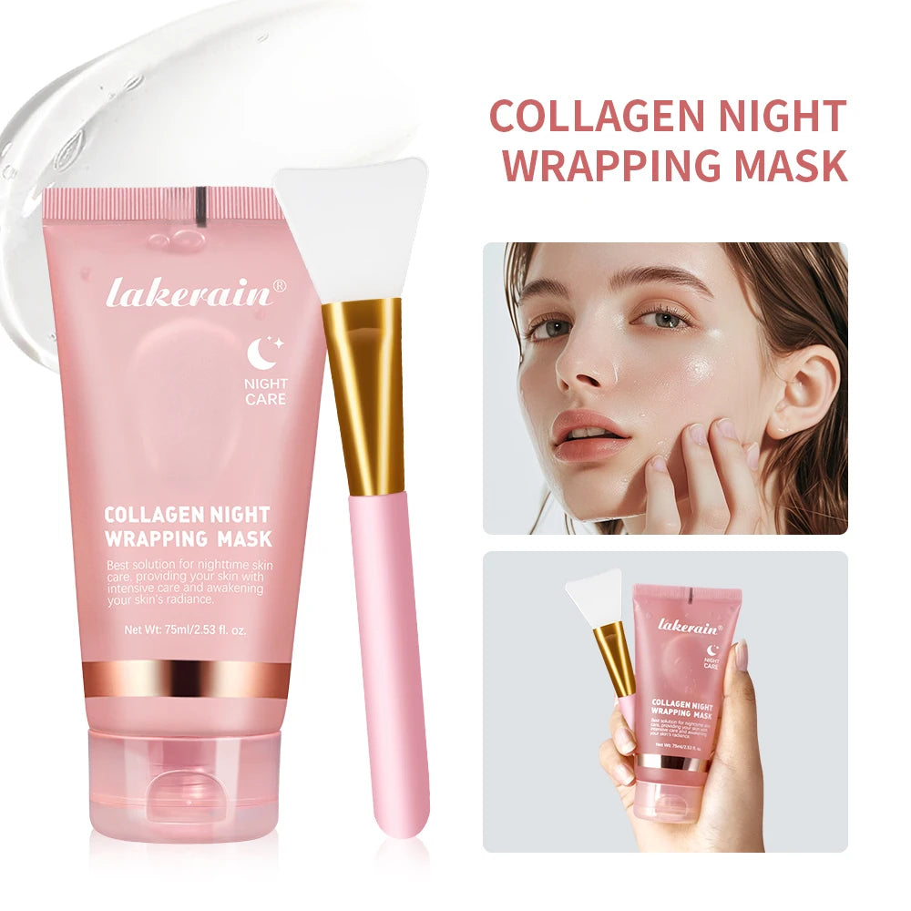 Collagen Face Mask & Jelly Cream Set – Firming & Hydrating Skincare