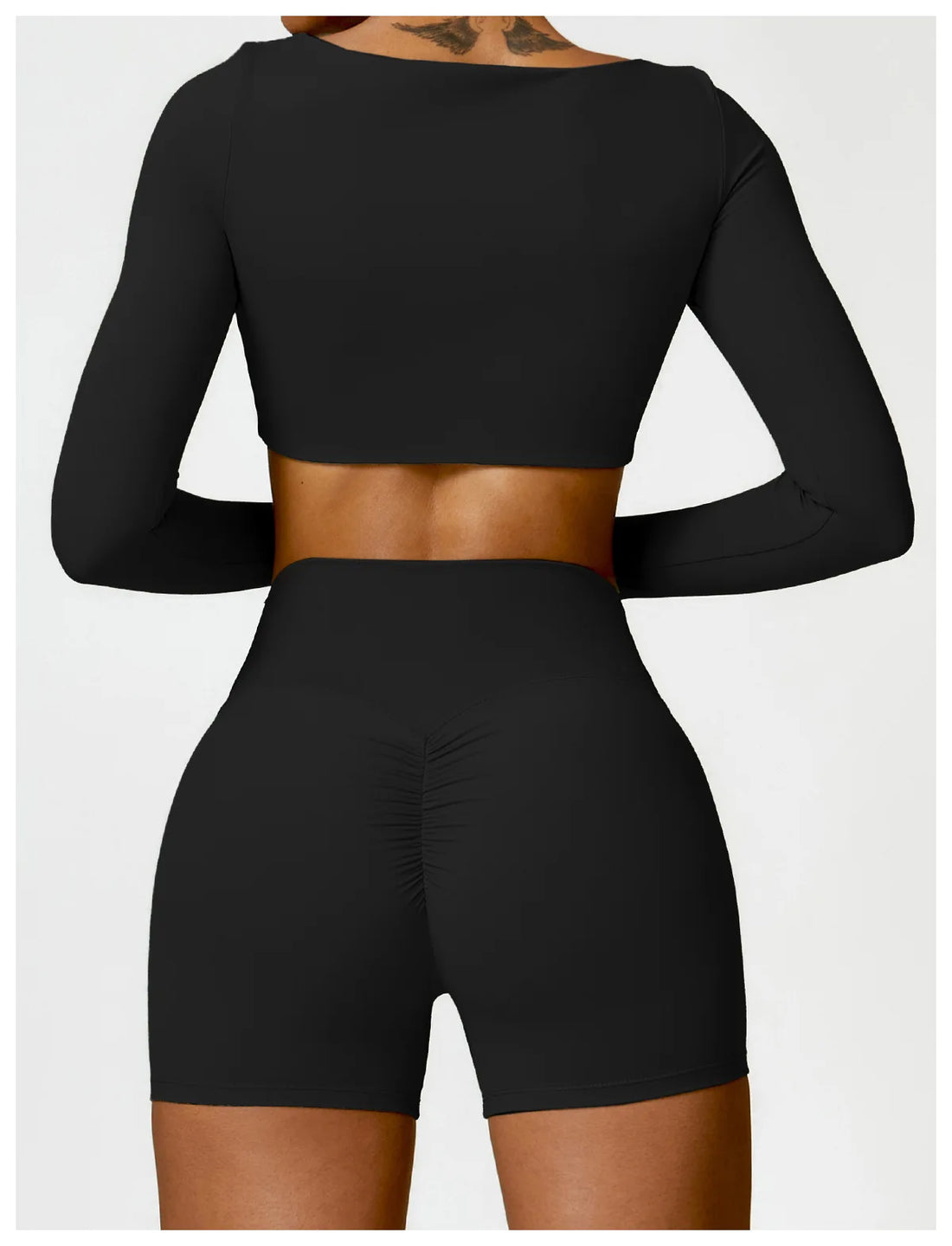 Women’s Long-Sleeve Sports Top – Yoga & Running Workout Shirt