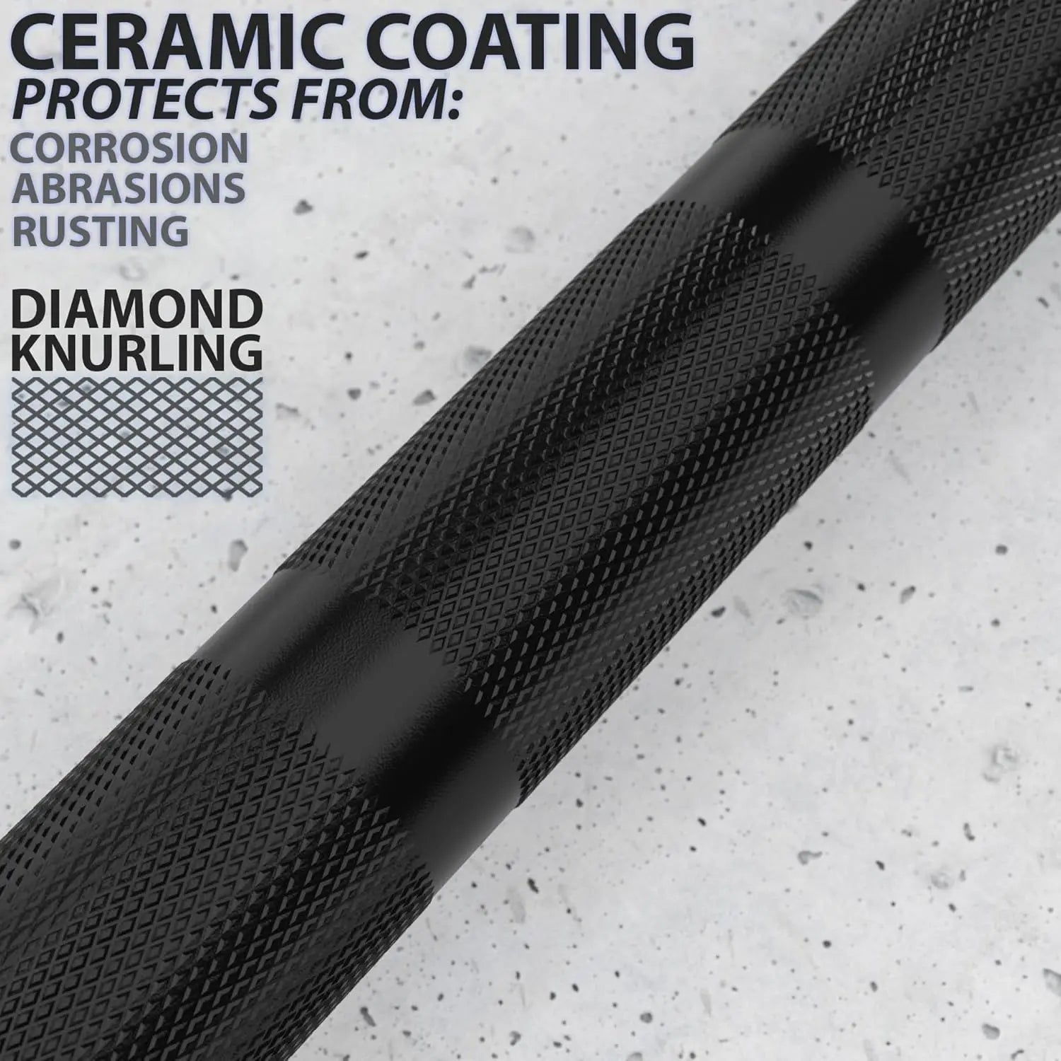 Games 15kg/20kg Ceramic-Coated Barbells – 1500lbs Rated