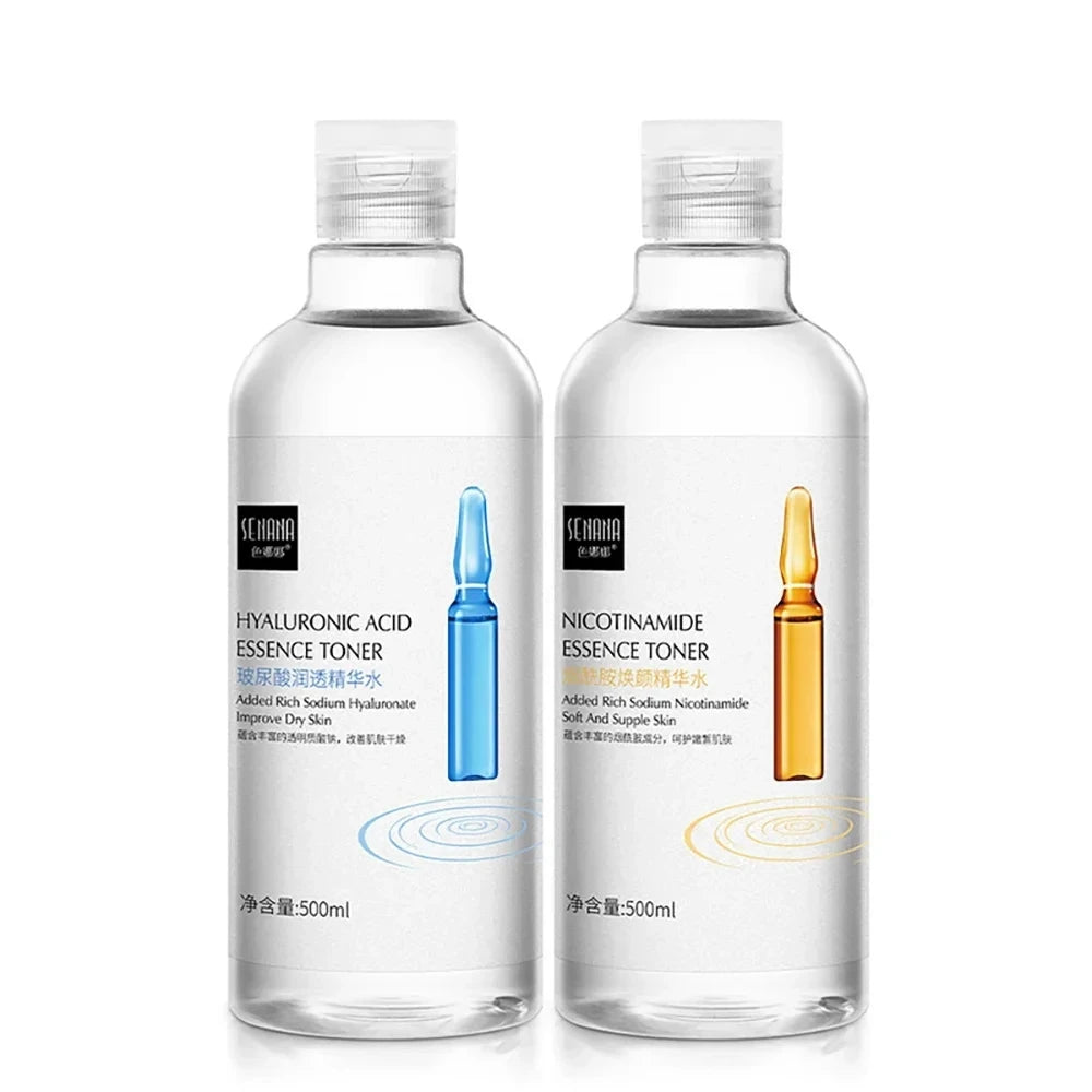 500ml Niacinamide Essence Toner – Hydrating & Brightening Facial Care