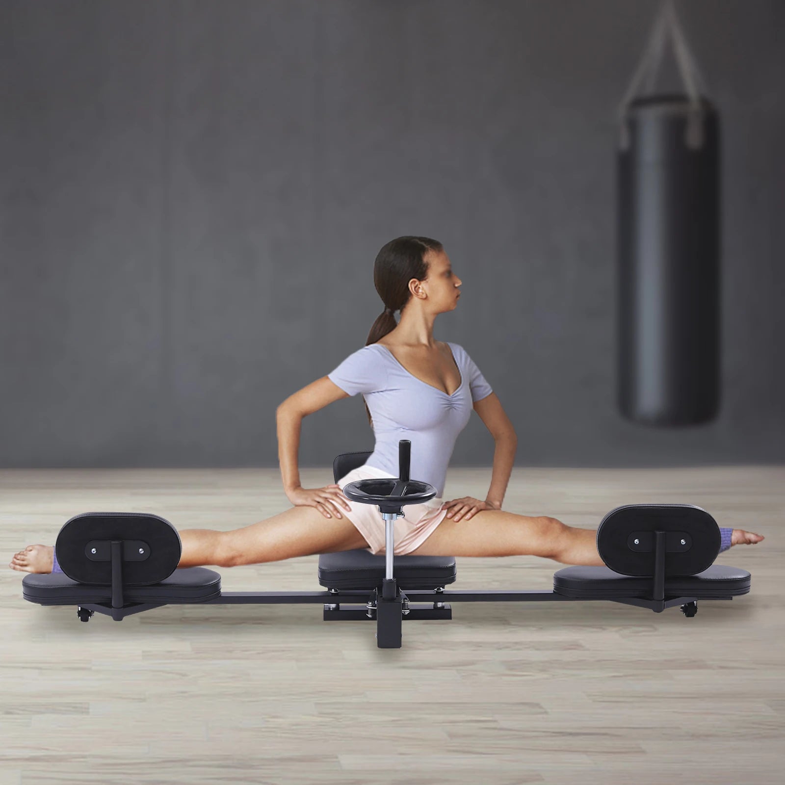 Heavy Duty Leg Stretcher Machine – Home Gym Flexibility Trainer