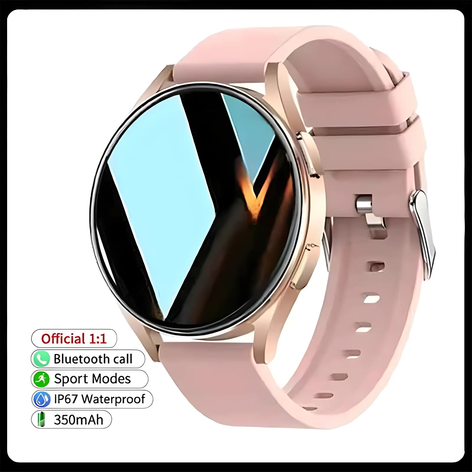 2024 Bluetooth Smartwatch – Call, Heart Rate, Custom Dials