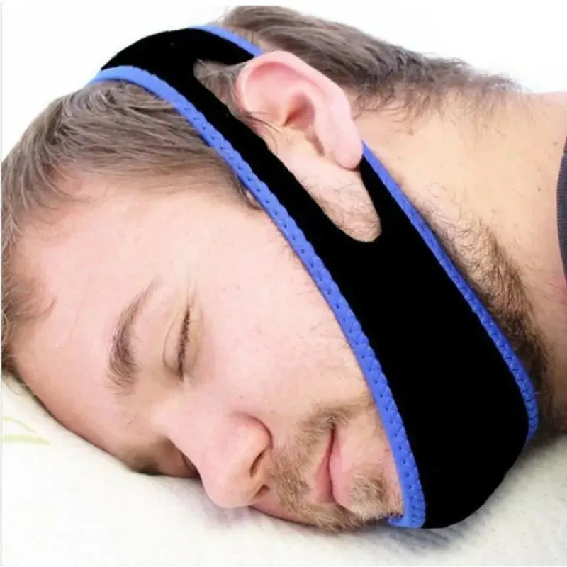 Adjustable Anti-Snore Chin Strap