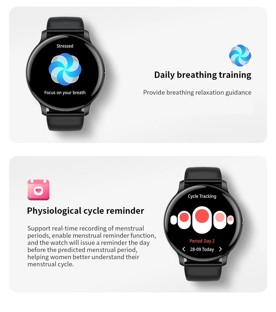 2025 Bluetooth Smartwatch – Fitness & Health Tracker for Men/Women