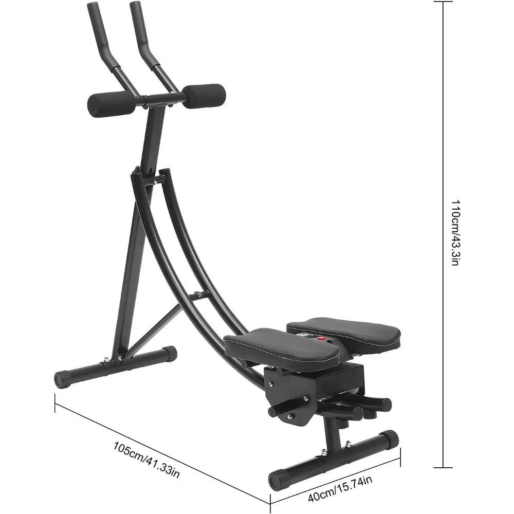 Foldable Ab Machine – Core & Full Body Home Workout Equipment
