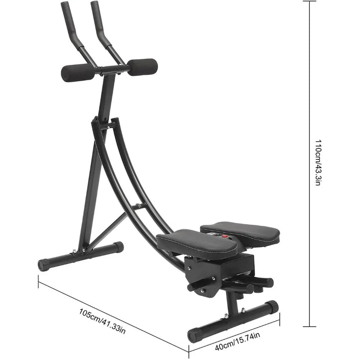 Foldable Ab Machine – Core & Full Body Home Workout Equipment