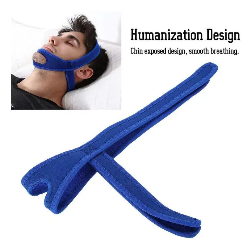 Adjustable Anti-Snore Chin Strap