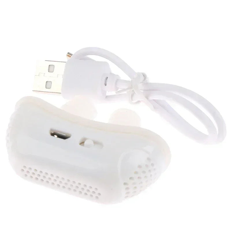 Electric Anti-Snore Nose Clip – Sleep Aid Breathing Device