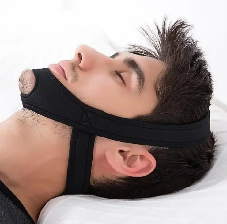 Adjustable Anti-Snore Chin Strap