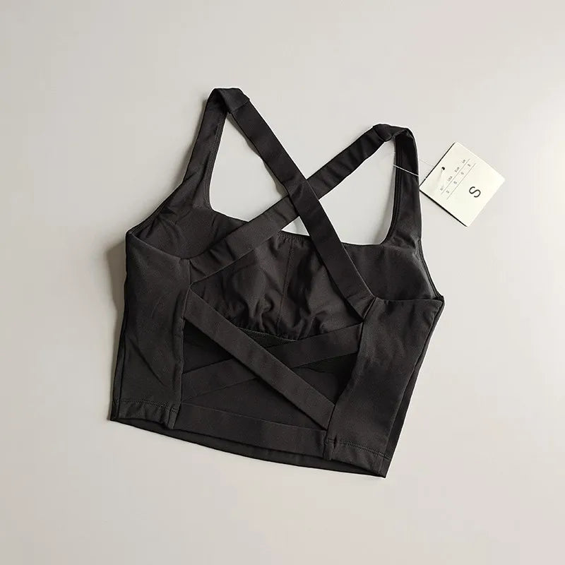 Seamless Push-Up Sports Bra for Women
