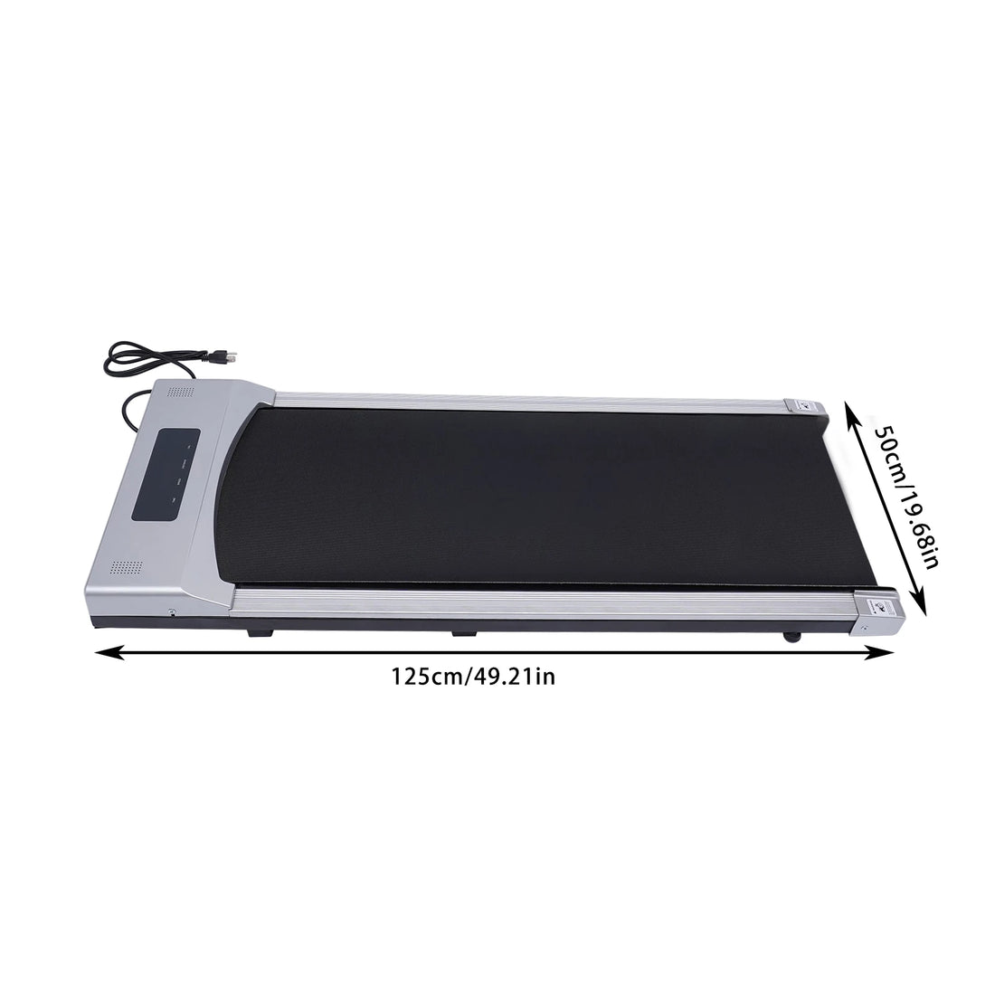 0.65–3HP Walking Pad Treadmill with Remote Control