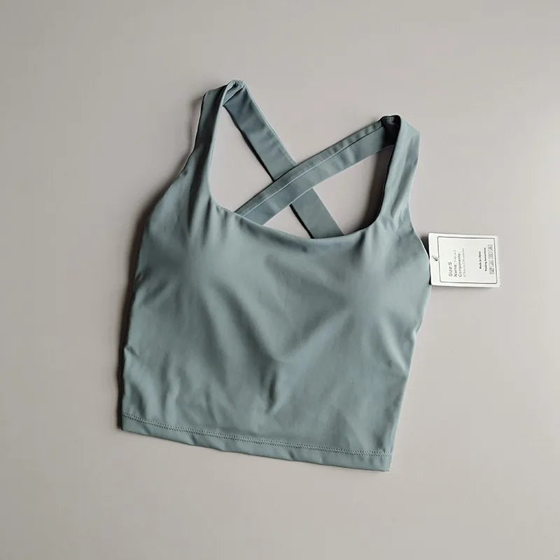 Seamless Push-Up Sports Bra for Women