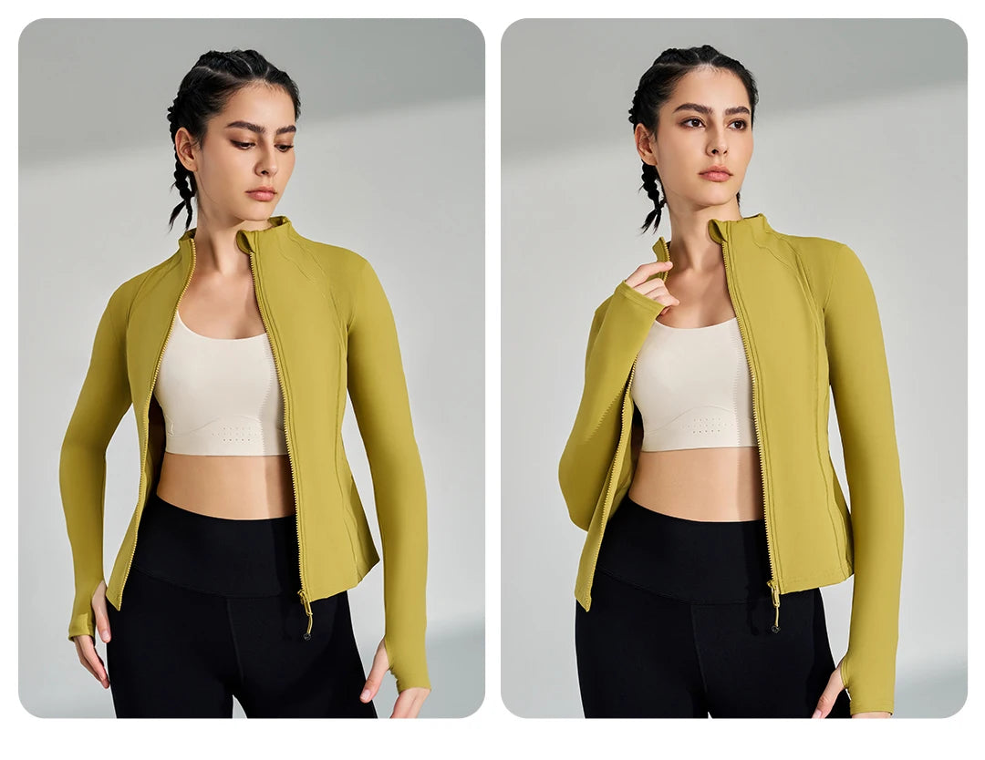 Women’s Full-Zip Yoga Jacket