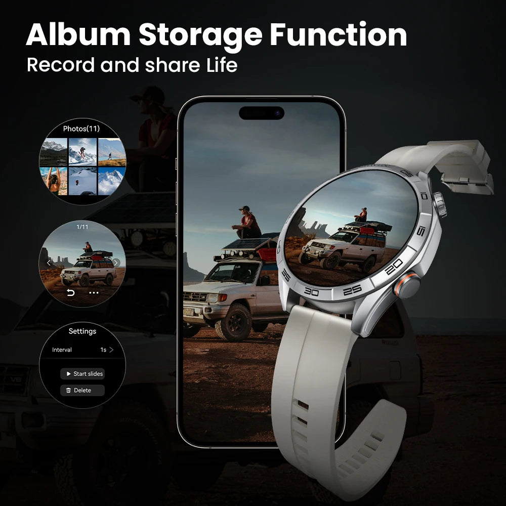 HAYLOU Solar 5 Smartwatch – 1.58" AMOLED, Voice Call, Health Tracker