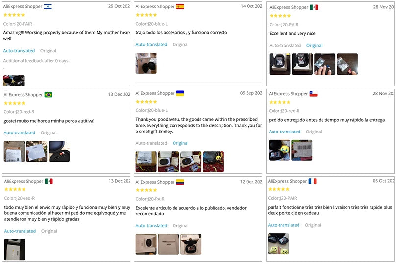 Mini Invisible Hearing Aid – J20 Sound Amplifier Device