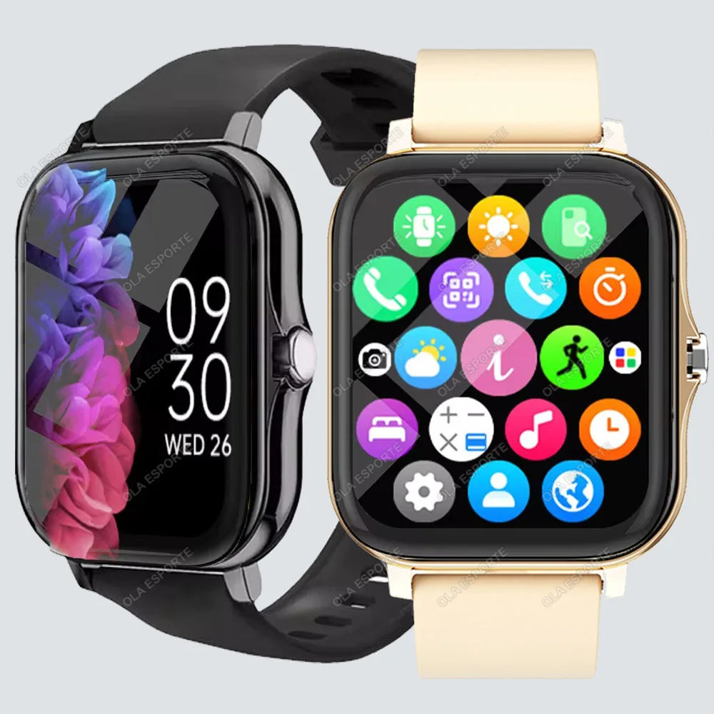 1.83" Waterproof Smartwatch – Call, Sleep & Fitness Tracker