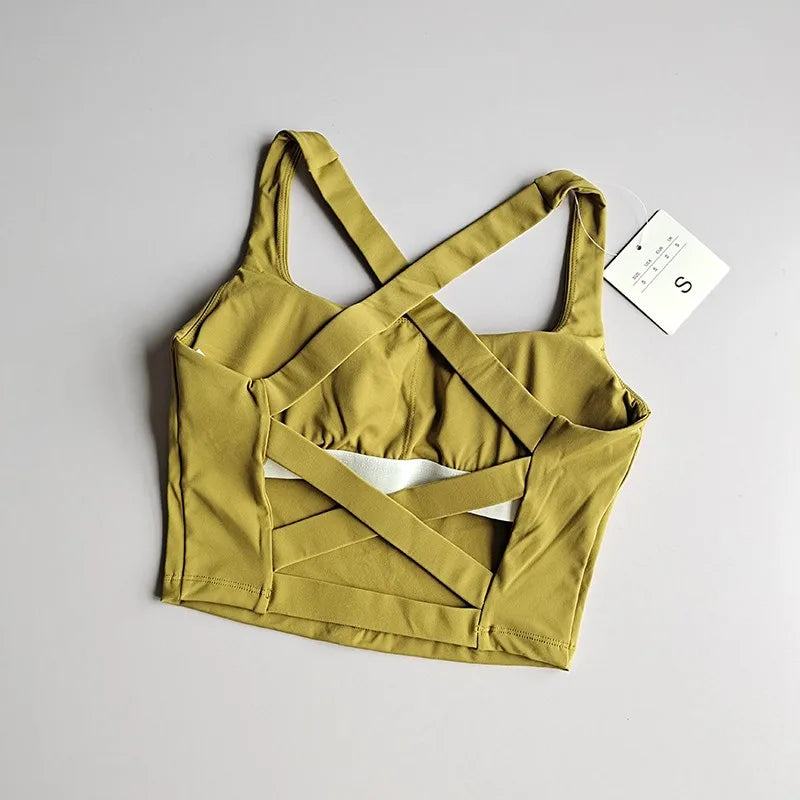Seamless Push-Up Sports Bra for Women