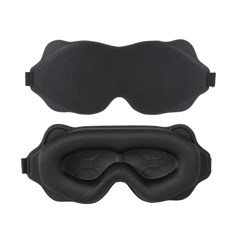 3D Contoured Sleep Mask – Light-Blocking Eye Mask
