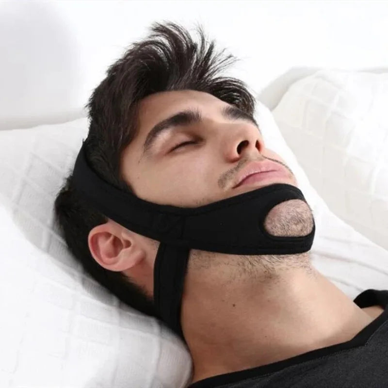 Adjustable Anti-Snore Chin Strap