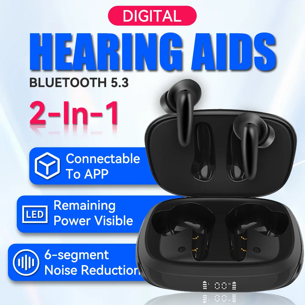 Bluetooth OTC Hearing Aids for Seniors