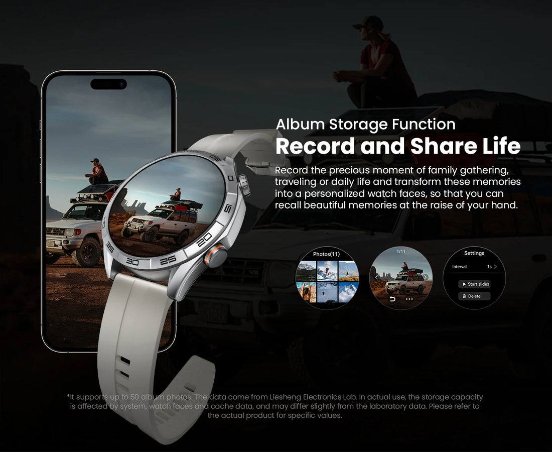 HAYLOU Solar 5 Smartwatch – 1.58" AMOLED, Voice Call, Health Tracker