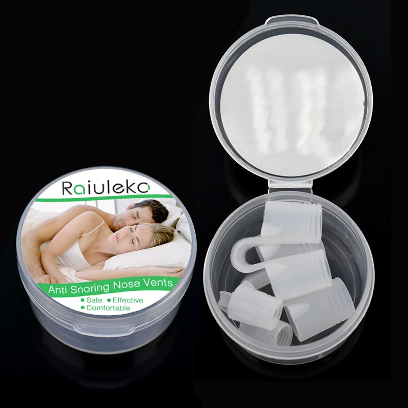 3/4PCS Anti-Snoring Nose Vents – Comfortable Nasal Dilator Set