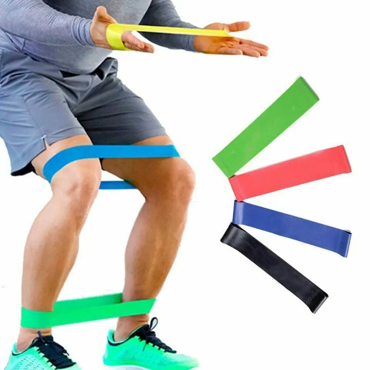 TPE Resistance Bands – Colorful Yoga & Strength Training Set
