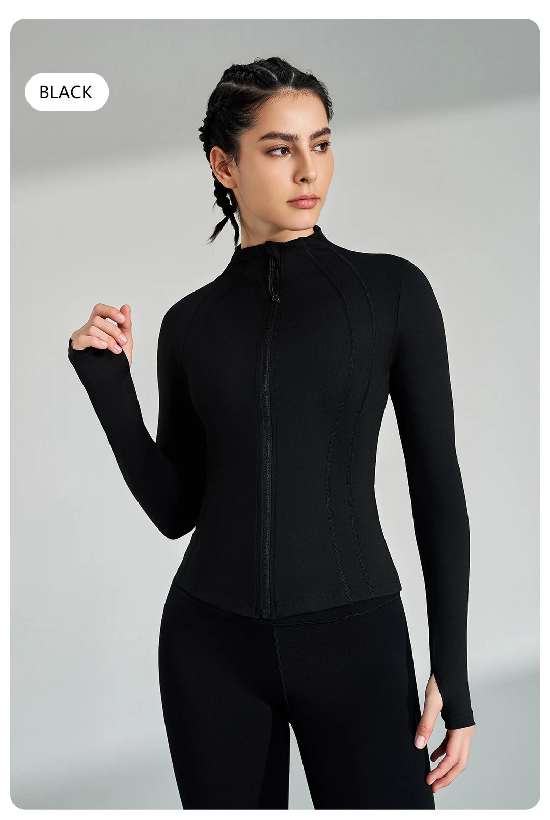 Women’s Full-Zip Yoga Jacket