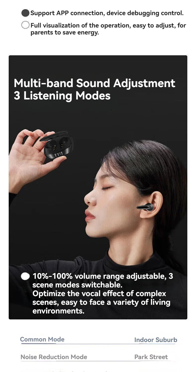 Bluetooth OTC Hearing Aids for Seniors