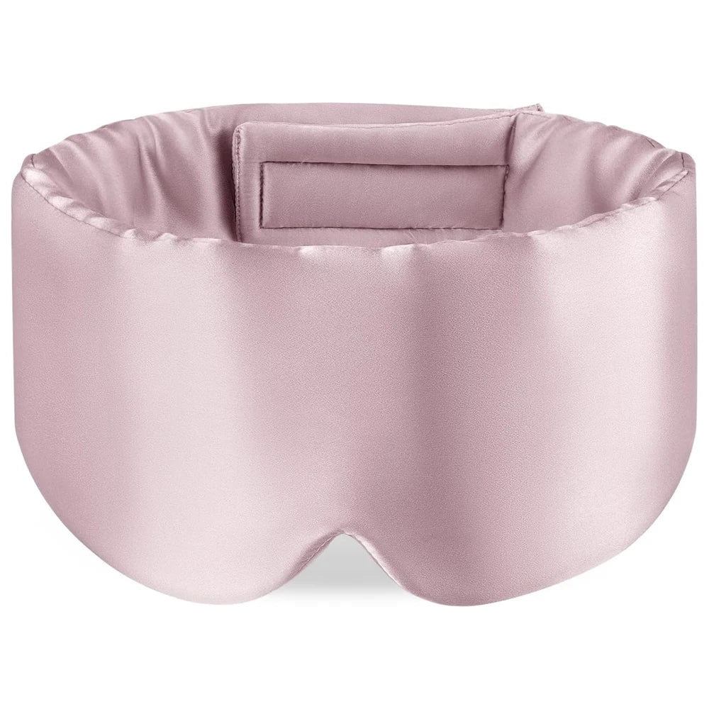 100% Mulberry Silk Sleep Mask – Soft Light-Blocking Eyepatch