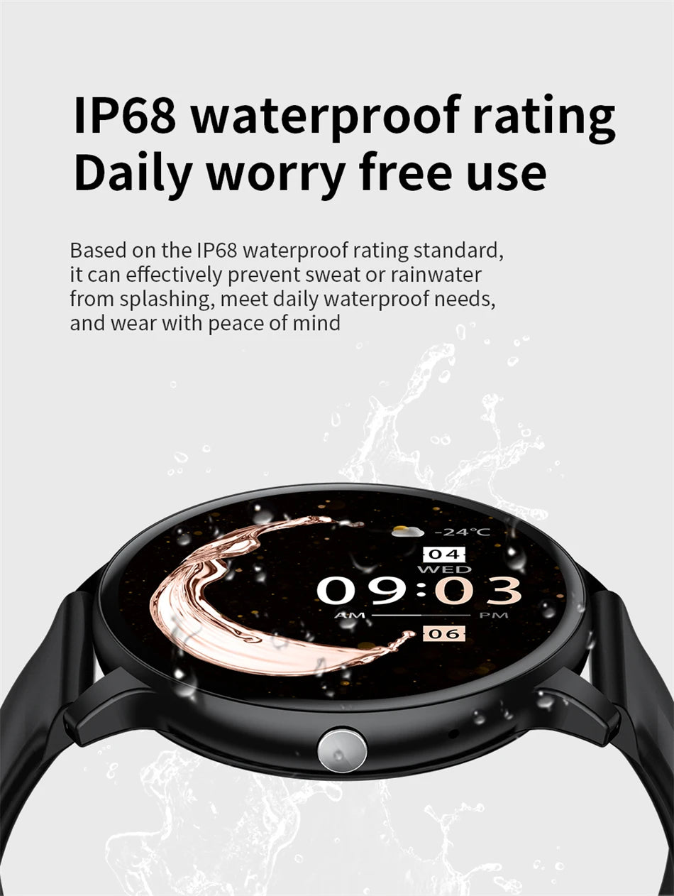 2025 Bluetooth Smartwatch – Fitness & Health Tracker for Men/Women