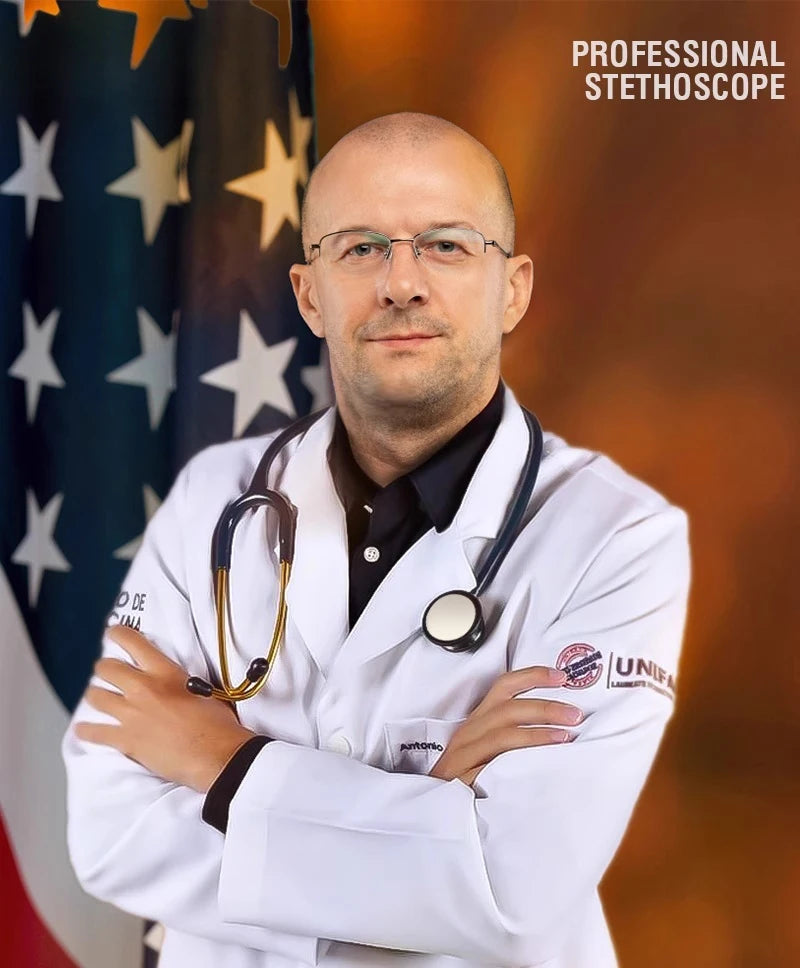 Professional Dual Head Medical Stethoscope