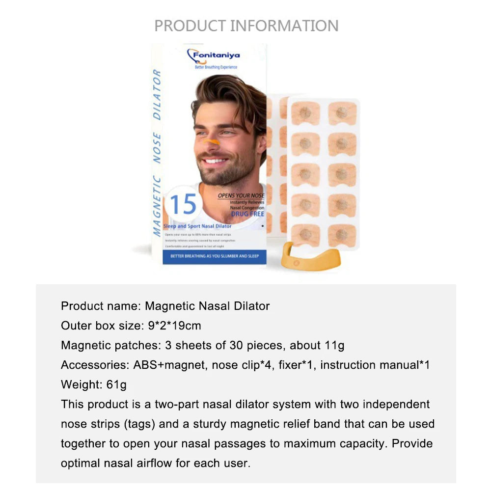 Nasal Breathing Strips & Dilator Kit