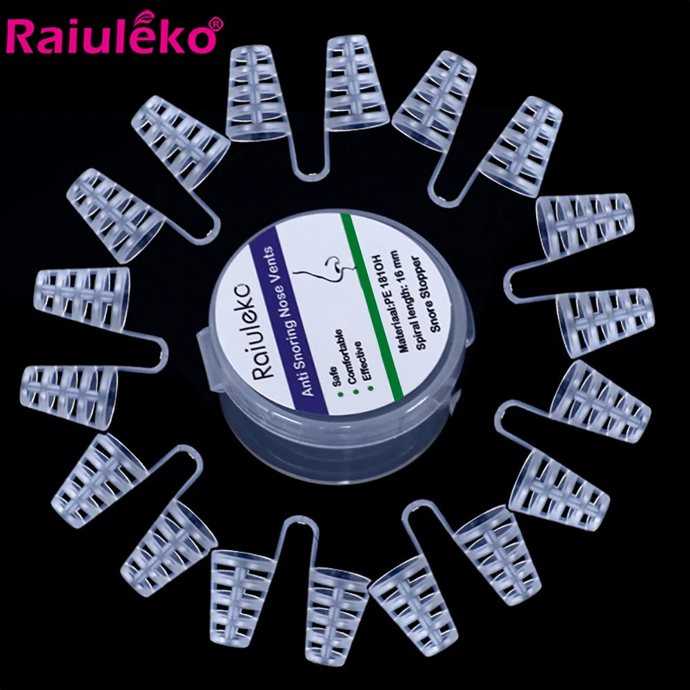 Anti-Snoring Nose Vents Set – Nasal Dilators for Better Sleep