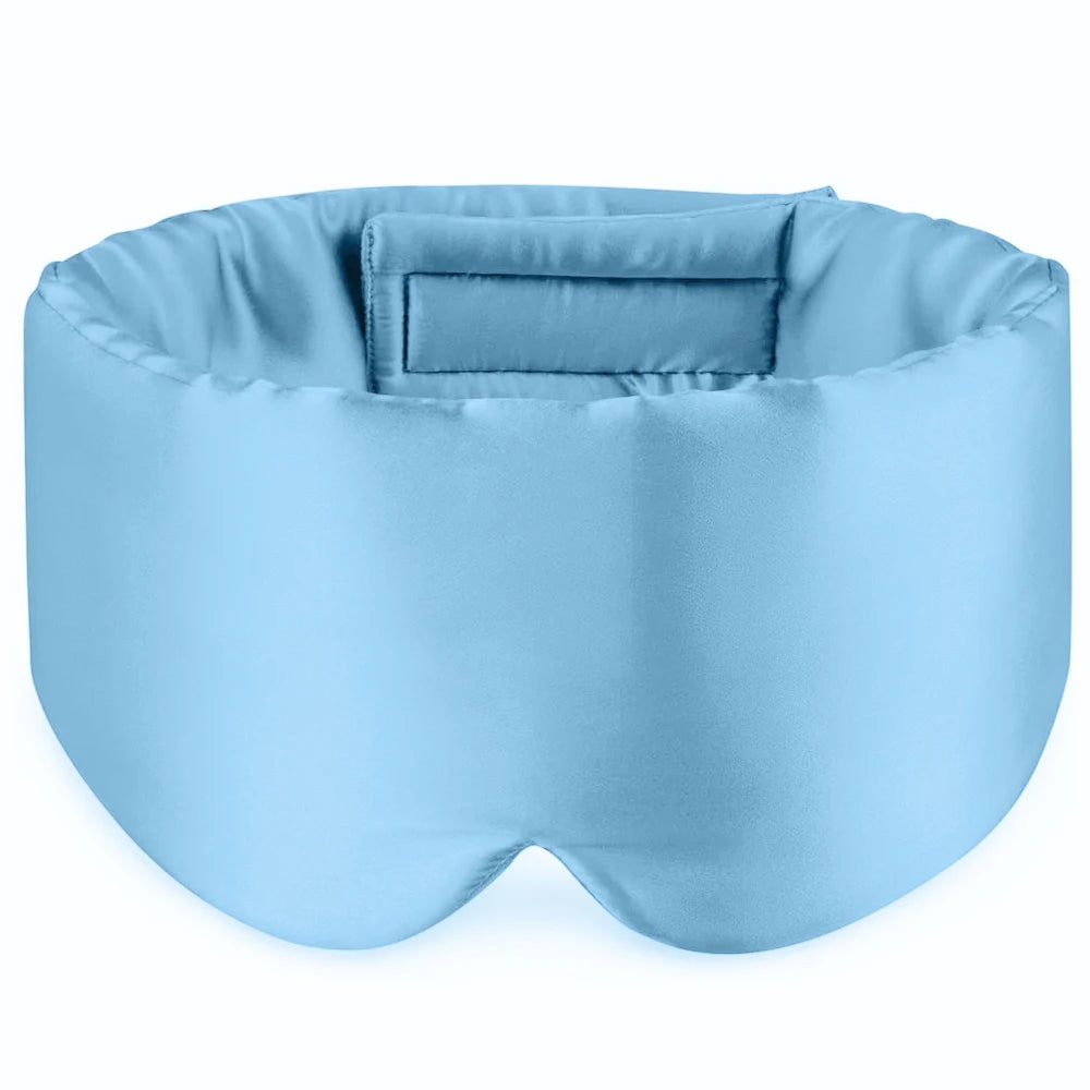 100% Mulberry Silk Sleep Mask – Soft Light-Blocking Eyepatch